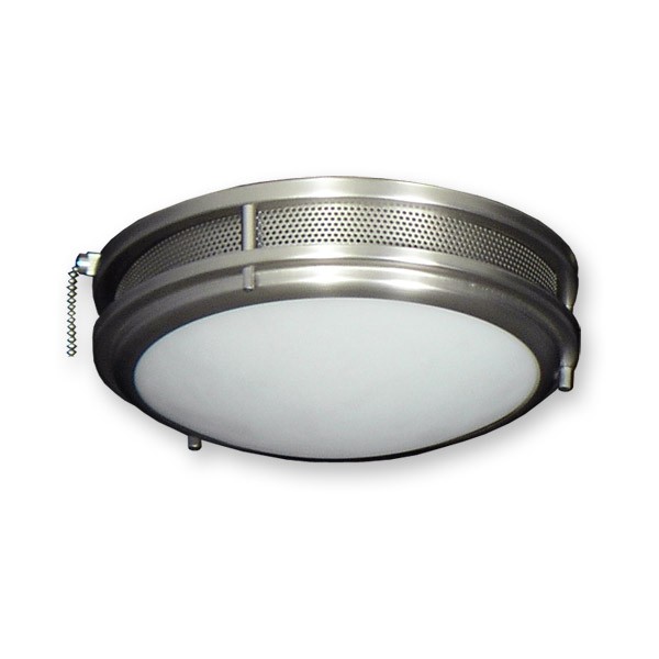 ... Low Profile Contemporary Ceiling Fan Light Kit - Standard Sockets