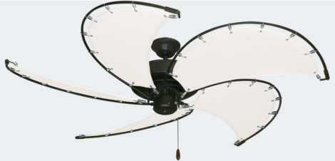 Nautical Raindance - Oil Rubbed Bronze w/ Pure White Blades