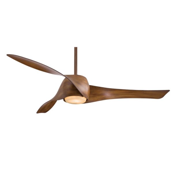 Artemis Ceiling Fan by Minka Aire - 58 Inch Fan Distressed Koa