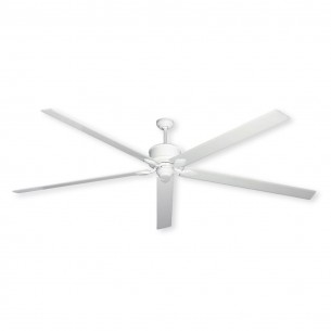 Hercules by TroposAir 96" Ceiling Fan - Pure White Finish
