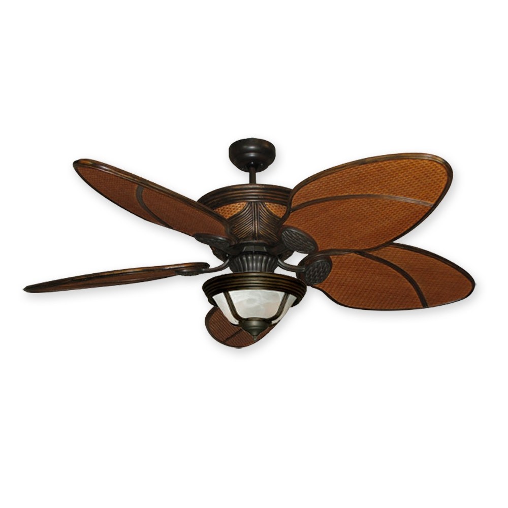 Gulf Coast Moroccan 52 Tropical Ceiling Fan With Light