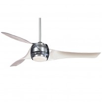 58" Artemis Ceiling Fan by Minka Aire - F803DL-TL - Translucent Materials
