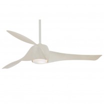 58" Artemis Ceiling Fan by Minka Aire - F803DL-WH - White