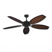 High Output 52" DC Outdoor Ceiling Fan - Coastal Classic by Gulf Coast Fans - Oil Rubbed Bronze