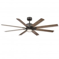 66" Modern Forms Renegade DC LED Outdoor Ceiling Fan FR-W2001-66L-OB/BW - Oil Rubbed Bronze