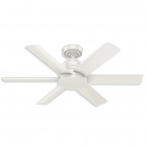 44" Hunter Kennicott Outdoor Ceiling Fan 59614 - Fresh White