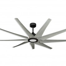 72" TroposAir Liberator WiFi Enabled Indoor/Outdoor Ceiling Fan -Oil Rubbed Bronze With -Stone Blades and -18W LED Array Light