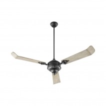 Quorum 27603-69 BREWSTER 60" Traditional Ceiling Fan - Black