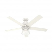 52" Hunter Grove Park Ceiling Fan With LED Module - 50341 - Fresh White