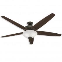 70" Hunter Stockbridge indoor Ceiling Fan With LED Module - 50472 - New Bronze