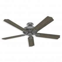 60" Hunter Royal Oak indoor Ceiling Fan 51119 - Matte Silver