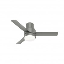 44" Hunter Gilmour Ceiling Fan With LED Module - 51475 - Matte Silver