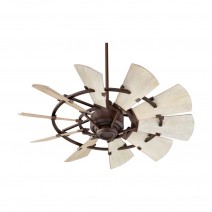 Quorum 94410-86 WINDMILL 44" Ceiling Fan - Oiled Bronze