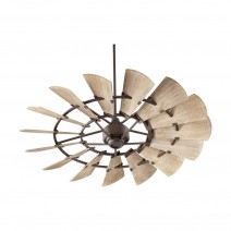 Quorum 96015-86 WINDMILL 60" w/ LED Ceiling Fan - Oiled Bronze