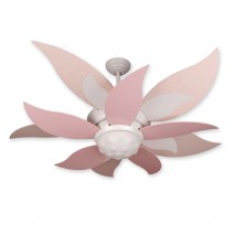 Craftmade Bloom Ceiling Fan w/ Pink Blades - BL52W-BBLPNK