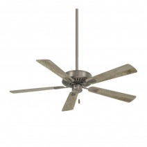 Minka Aire F556-BNK Contractor 52" Five Blades - Burnished Nickel