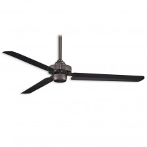 54" Minka Aire Steal Dry Indoor Ceiling Fan - gun metal finish