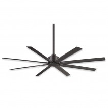 65" Minka Aire Xtreme H2O Ceiling Fan F896-65-SI - Smoked Iron Finish with Smoked Iron Blades