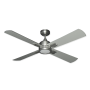 52" TroposAir Captiva Ceiling Fan w/ LED Light - Satin Steel