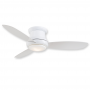 44" Minka Aire Concept II LED Ceiling Fan F518L-WH - White