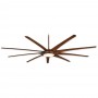 ***DISCONTINUED***  99" Ninety-Nine Ceiling Fan by MInka Aire - F899L-DK - Efficient DC Motor w/ LED Lighting