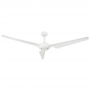 76" TroposAir Ion Indoor/Outdoor Ceiling Fan - Pure White - High Performance WiFi Smart Enabled