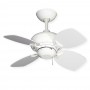 26" Gulf Coast Mini Breeze Pure White - Small Ceiling Fan