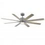66" Modern Forms Renegade DC LED Outdoor Ceiling Fan FR-W2001-66L-GH/WW - Graphite