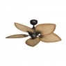 42" Bombay Tropical Ceiling Fan - Oil Rubbed Bronze - Tan Blades