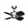 Mini Breeze Small Ceiling Fan w/ Black Blades