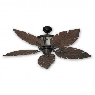 52" Venetian Ceiling Fan - Oil Rubbed Bronze