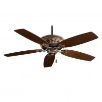 Classica 54 Inch Ceiling Fan by Minka Aire Fans - F659-PI Patina Iron Finish