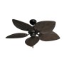 42" Tropical Ceiling Fan - Gulf Coast Bombay - Oil Rubbed Bronze w/ 3 Blade Finishes