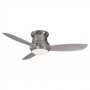 52" Minka Aire Concept II F519L-BN Ceiling Fan - Brushed Nickel w/ Silver Blades