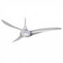 Minka Aire F843-SL 52" Wave Ceiling Fan w/ Remote - Silver Finish