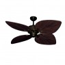 50" Bombay Tropical Ceiling Fan - Oil Rubbed Bronze - Oiled Bronze Blades