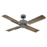 56" Cervantes Ceiling Fan by Modern Forms - Graphite w/ Weathered Grey Blades - No Light