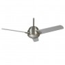 Trident Ceiling Fan - Shown Without Light (Platinum blades have been replaced by Espresso Finish)