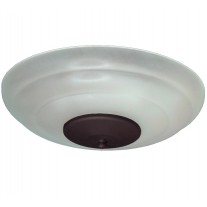 FL171 White Scavo Ceiling Fan Light Kit - 8 Finial Finish Options