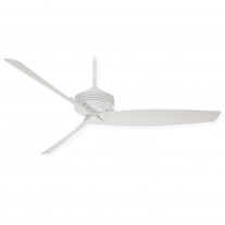 62" Gilera Ceiling Fan by Minka Aire - F733-WH - White Motor, White Blades