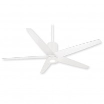56" Symbio Ceiling Fan by Minka Aire F828-WH - White Finish - 6 Speed Remote