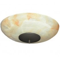 FL171 Autumn Fan Light (shown with Oil Rubbed Bronze bottom)