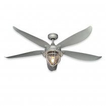 St. Augustine Ceiling Fan - Galvanized Painted Finish