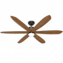 58" Hunter Rhinebeck indoor Ceiling Fan With LED Module - 50769 - Noble Bronze