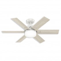  44" Hunter Pacer indoor Ceiling Fan With LED Module - 51205 - Fresh White