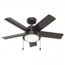  44" Hunter Seawall Outdoor Ceiling Fan With LED Module - 51441 - Noble Bronze