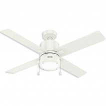 52" Hunter Beck Indoor Ceiling Fan With LED Module - 51744 - Fresh White