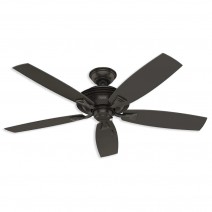 52" Hunter Rainsford Outdoor Ceiling Fan 53347 - Premier Bronze, ETL Wet