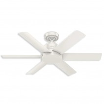 44" Hunter Kennicott Outdoor Ceiling Fan 59614 - Fresh White