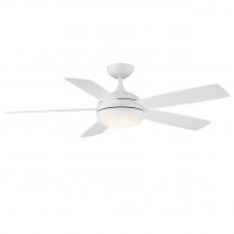WAC Smart Fans F-005L-MW ODYSSEY 52" Ceiling Fan w/ LED Light - Matte White